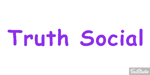 Truth Social Efecto de texto