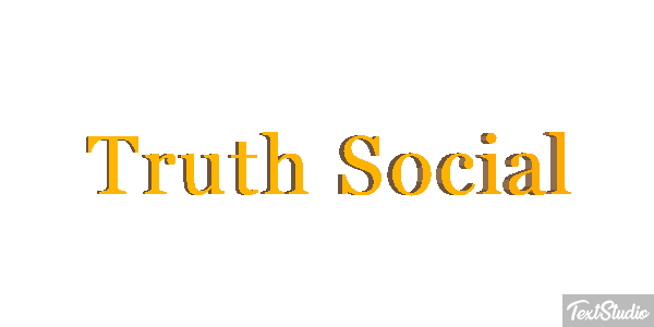 Truth Social Efecto de texto