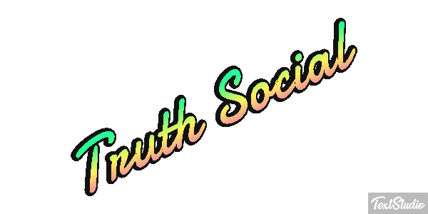 Truth Social Efecto de texto