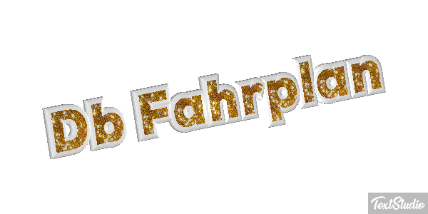 Db Fahrplan Texteffekt