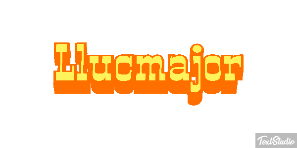 Llucmajor Efekt tekstowy
