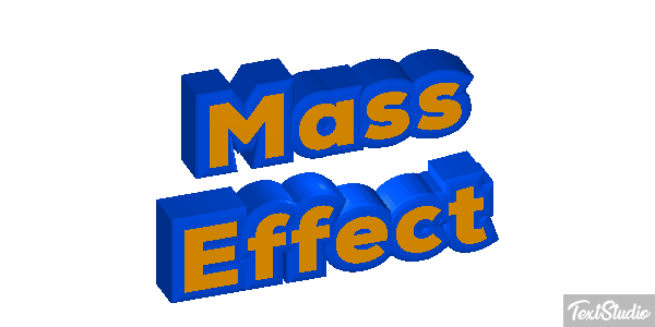 Mass Effect テキスト効果