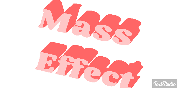Mass Effect テキスト効果