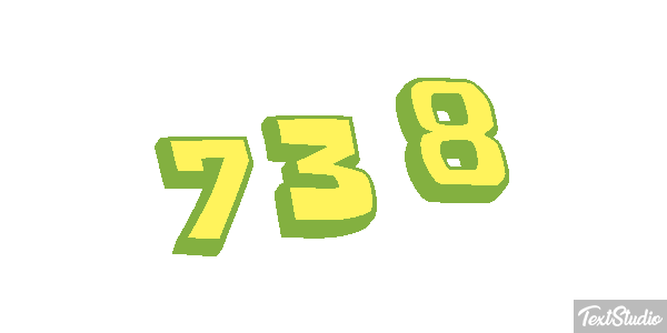 738 Effet de texte