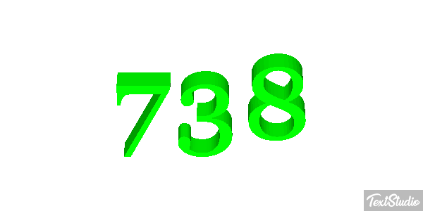 738 Effet de texte