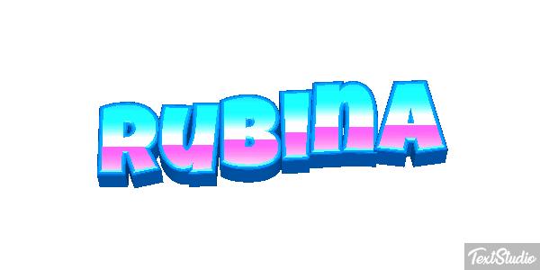 Rubina Effetto testo