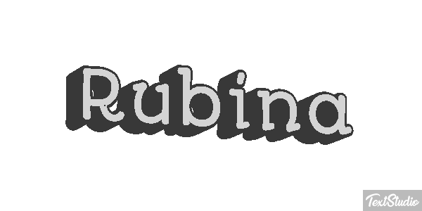Rubina Effetto testo