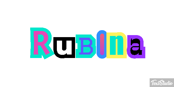 Rubina Effetto testo
