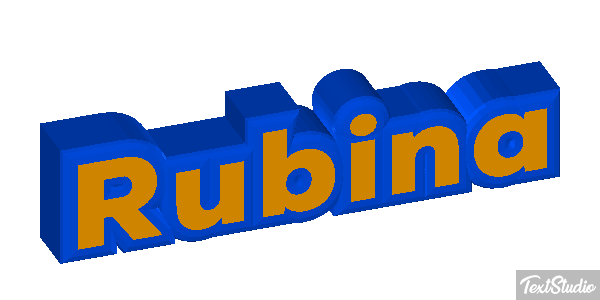 Rubina Effetto testo