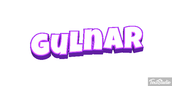 Gülnar Effetto testo