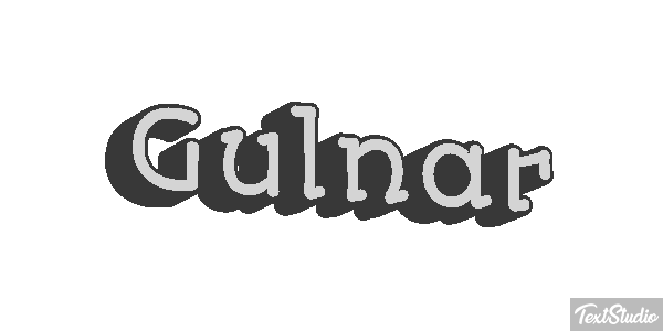 Gülnar Effetto testo