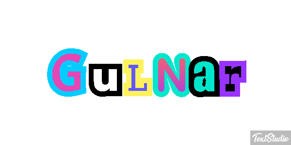 Gülnar Effetto testo