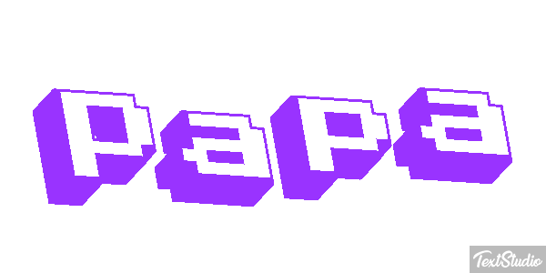 Papa Effet de texte