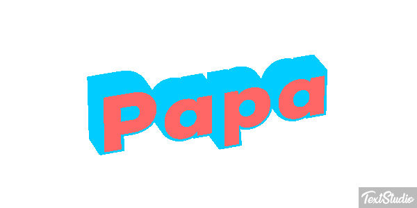 Papa Effet de texte