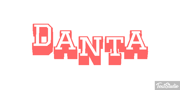 Danta テキスト効果