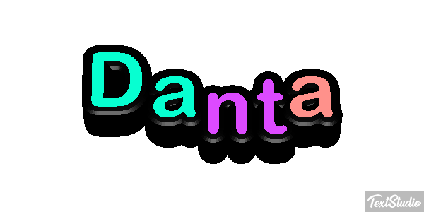 Danta テキスト効果