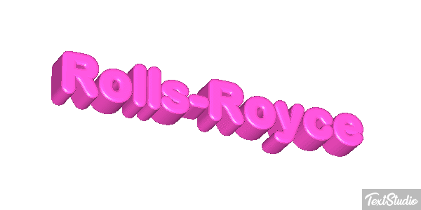 Rolls-Royce Effetto testo