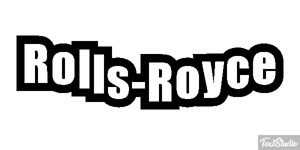 Rolls-Royce Effetto testo