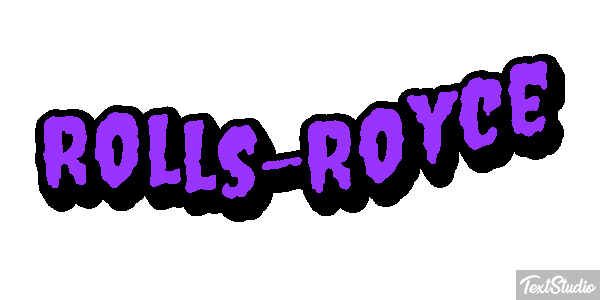 Rolls-Royce Effetto testo