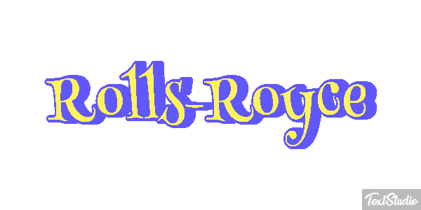 Rolls-Royce Effetto testo