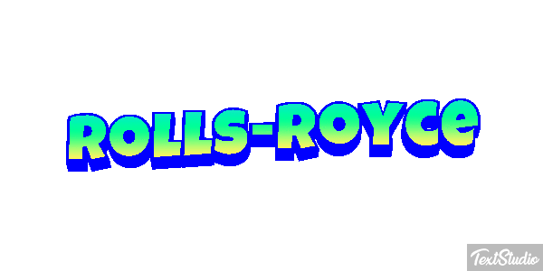 Rolls-Royce Effetto testo