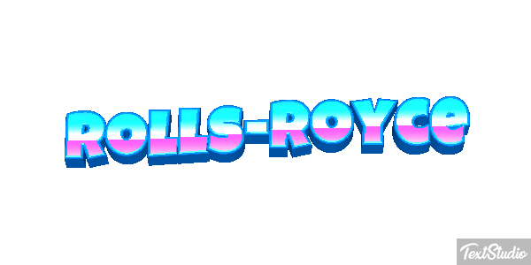 Rolls-Royce Effetto testo