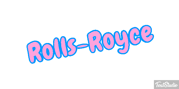 Rolls-Royce Effetto testo