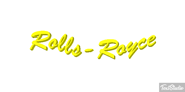 Rolls-Royce Effetto testo