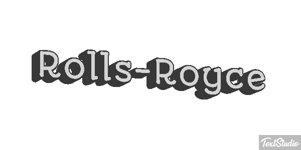 Rolls-Royce Effetto testo