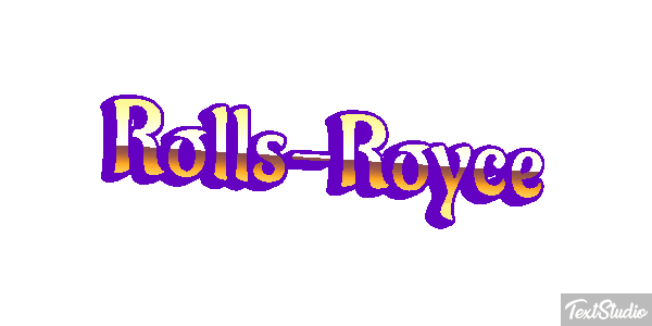 Rolls-Royce Effetto testo