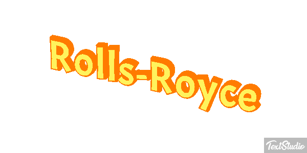 Rolls-Royce Effetto testo
