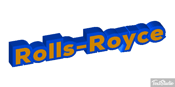 Rolls-Royce Effetto testo