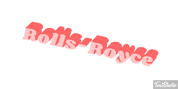 Rolls-Royce Effetto testo