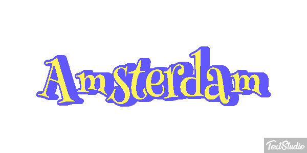 Amsterdam Text effect