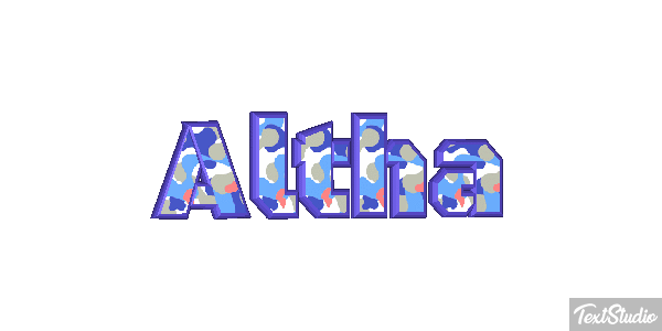Altha Text effect