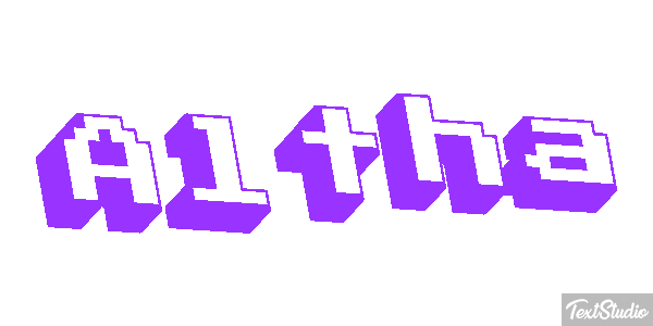 Altha Text effect