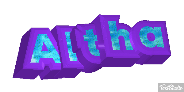 Altha Text effect