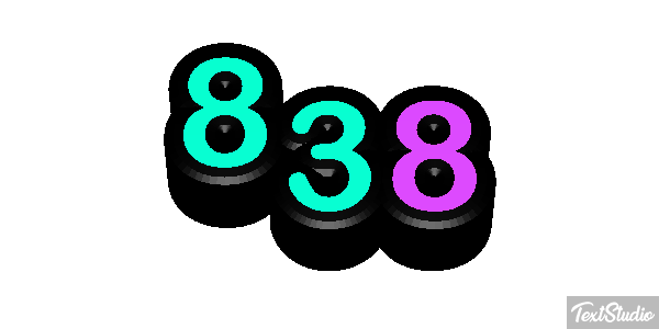 838 Effetto testo