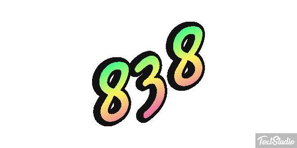 838 Effetto testo
