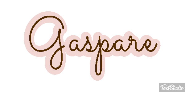 Gaspare Effetto testo