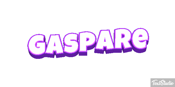 Gaspare Effetto testo
