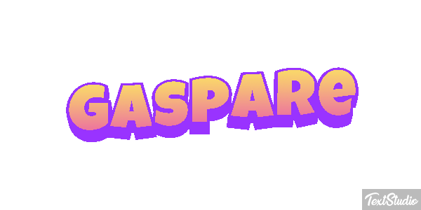 Gaspare Effetto testo