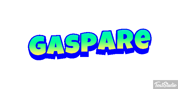 Gaspare Effetto testo