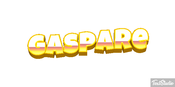 Gaspare Effetto testo