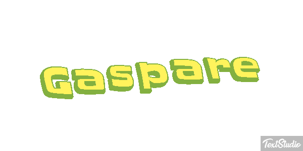 Gaspare Effetto testo
