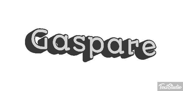 Gaspare Effetto testo