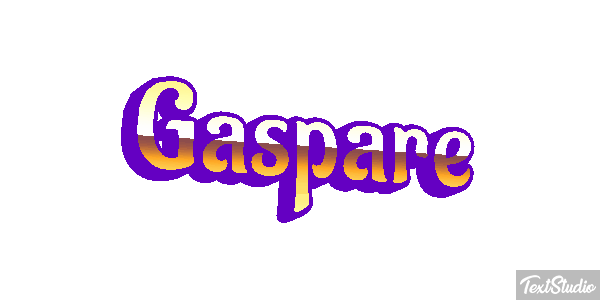 Gaspare Effetto testo