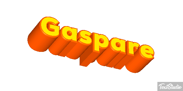 Gaspare Effetto testo
