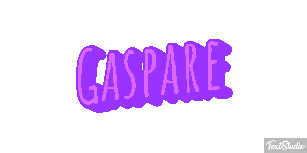 Gaspare Effetto testo