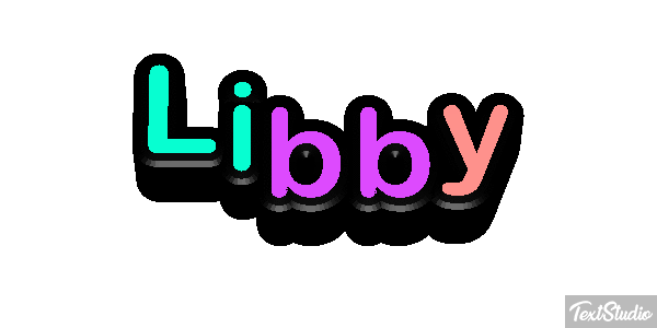 Libby Text effect